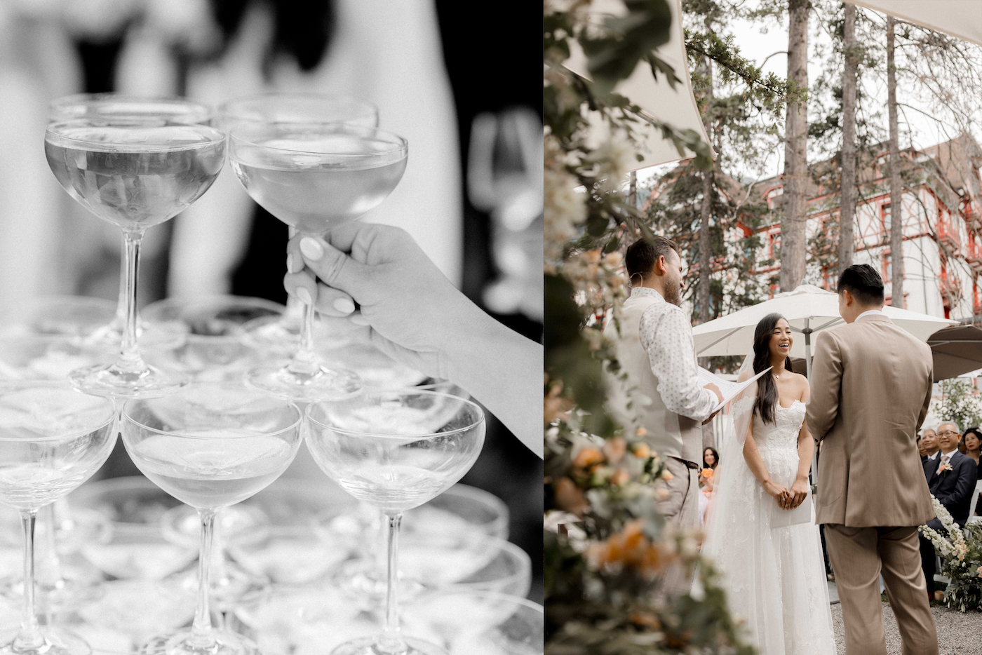 Vitznauerhof Hochzeit Freie Trauung- nadjafotografiert.ch Paul redet emotional Humorvoll Freier Trauredner Luzern Schweiz Tessin